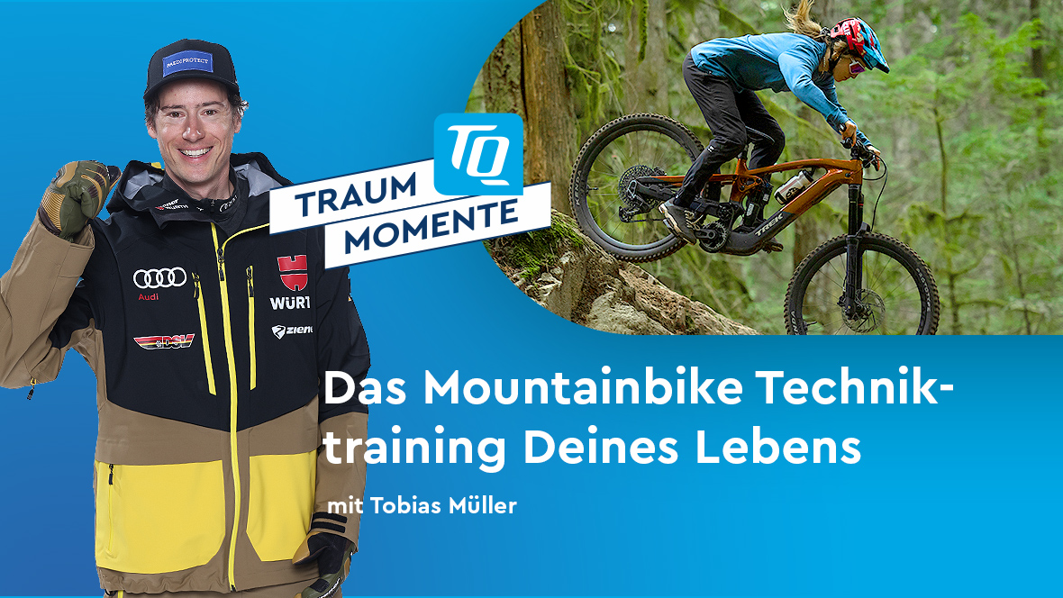 TQ-Traummoment Mountainbike Techniktraining mit DSV Athleten