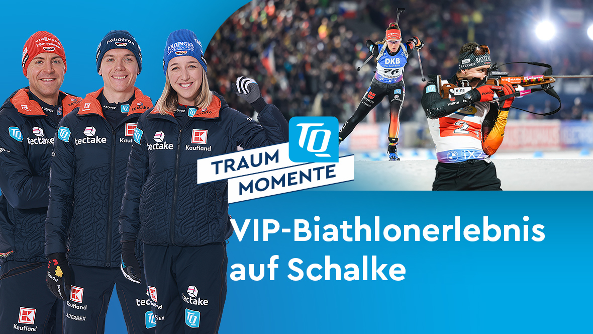 TQ-Traummoment Biathlonerlebnis auf Schalke 2025
