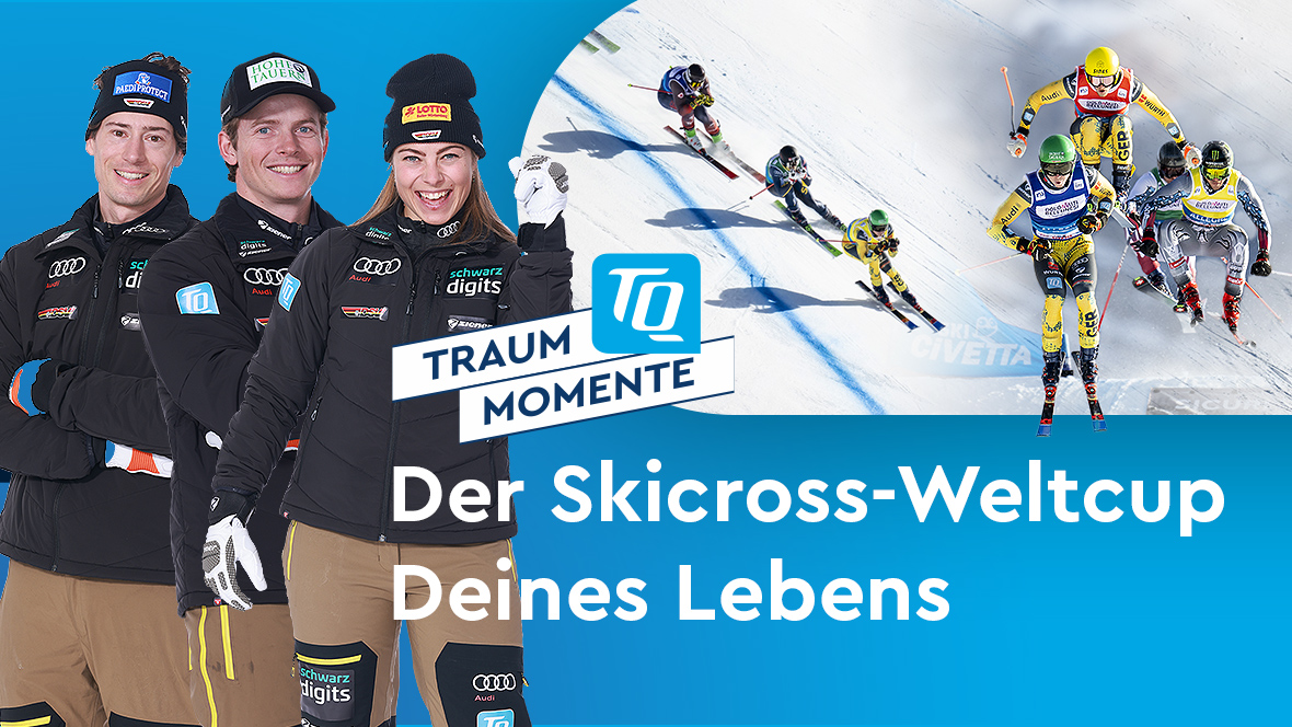 TQ-Traummoment Skicross Weltcup mit den DSV Athleten
