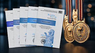 Various awards and medals