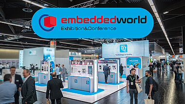 Teaser embedded world TQ-Messestand