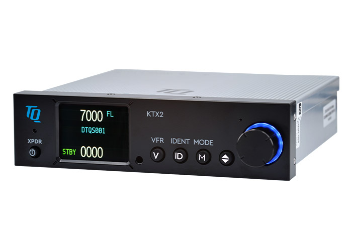 Transponder KTX2-F - Mode-S Transponder KTX2-F 160mm Stack Format